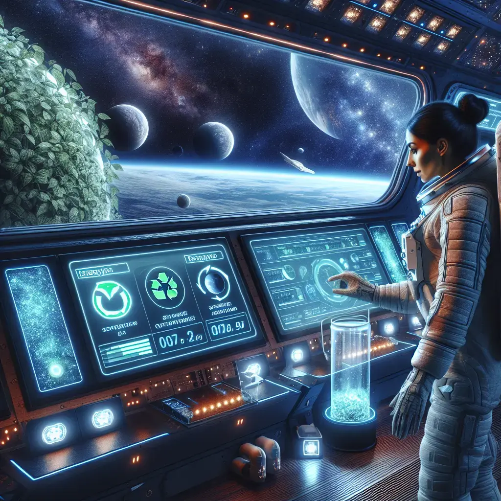 Representation of Exploring the Future of Sustainable Space Travel