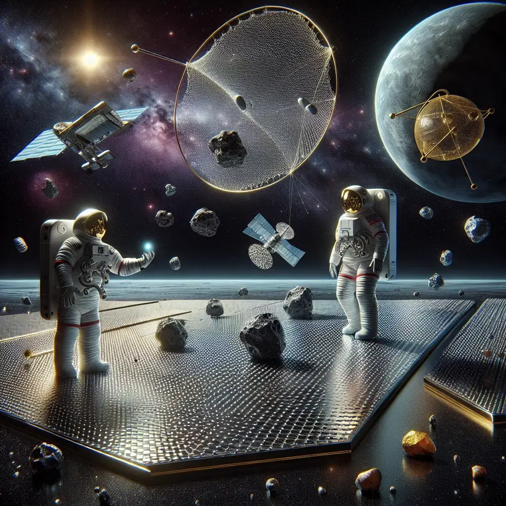 Representation of Innovative Materials for Space Exploration