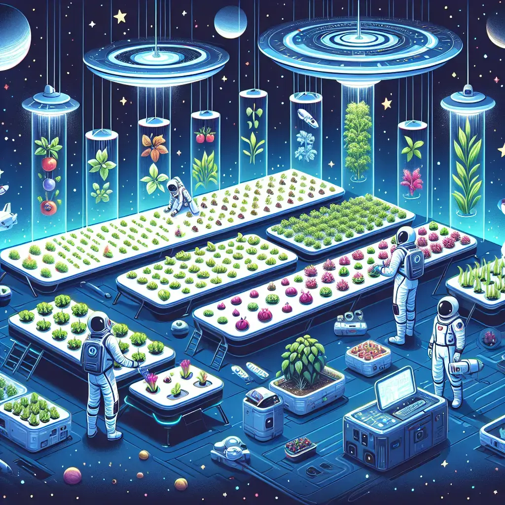 Representation of Spacegoods Role in Advancing Space Agriculture